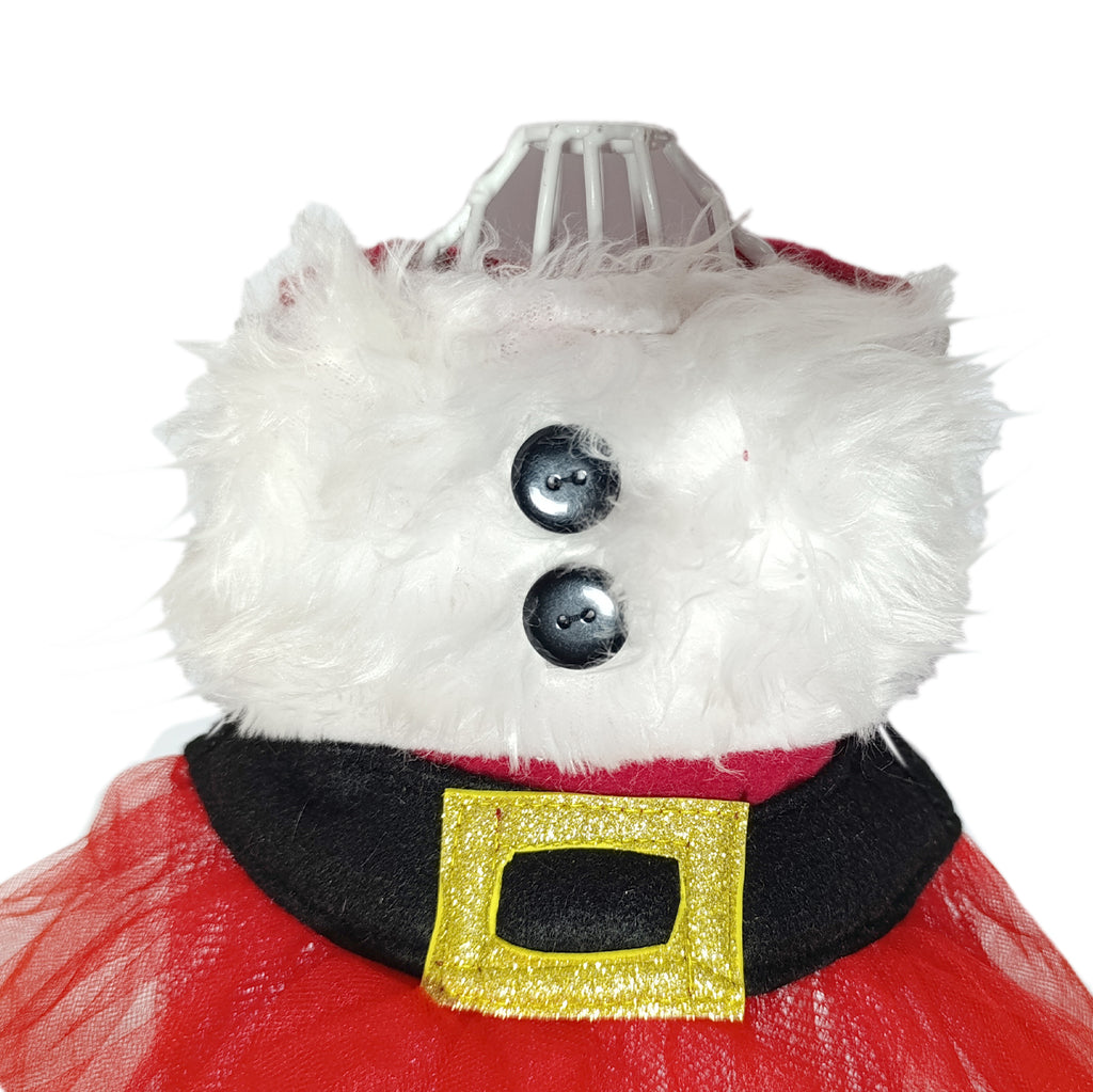 Vestido Santa Claus polar Rojo tradicional